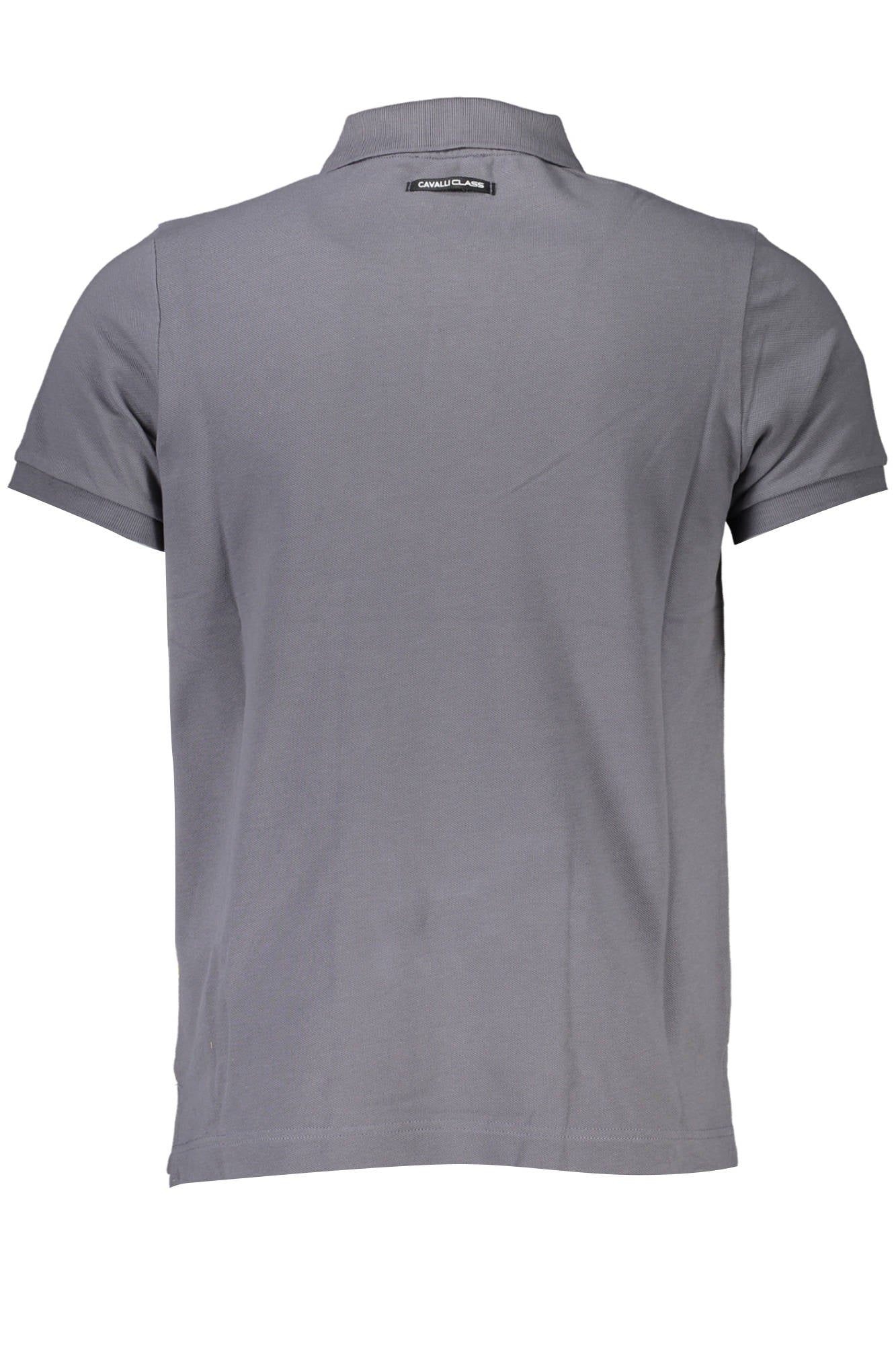 Polo short sleeve man gray