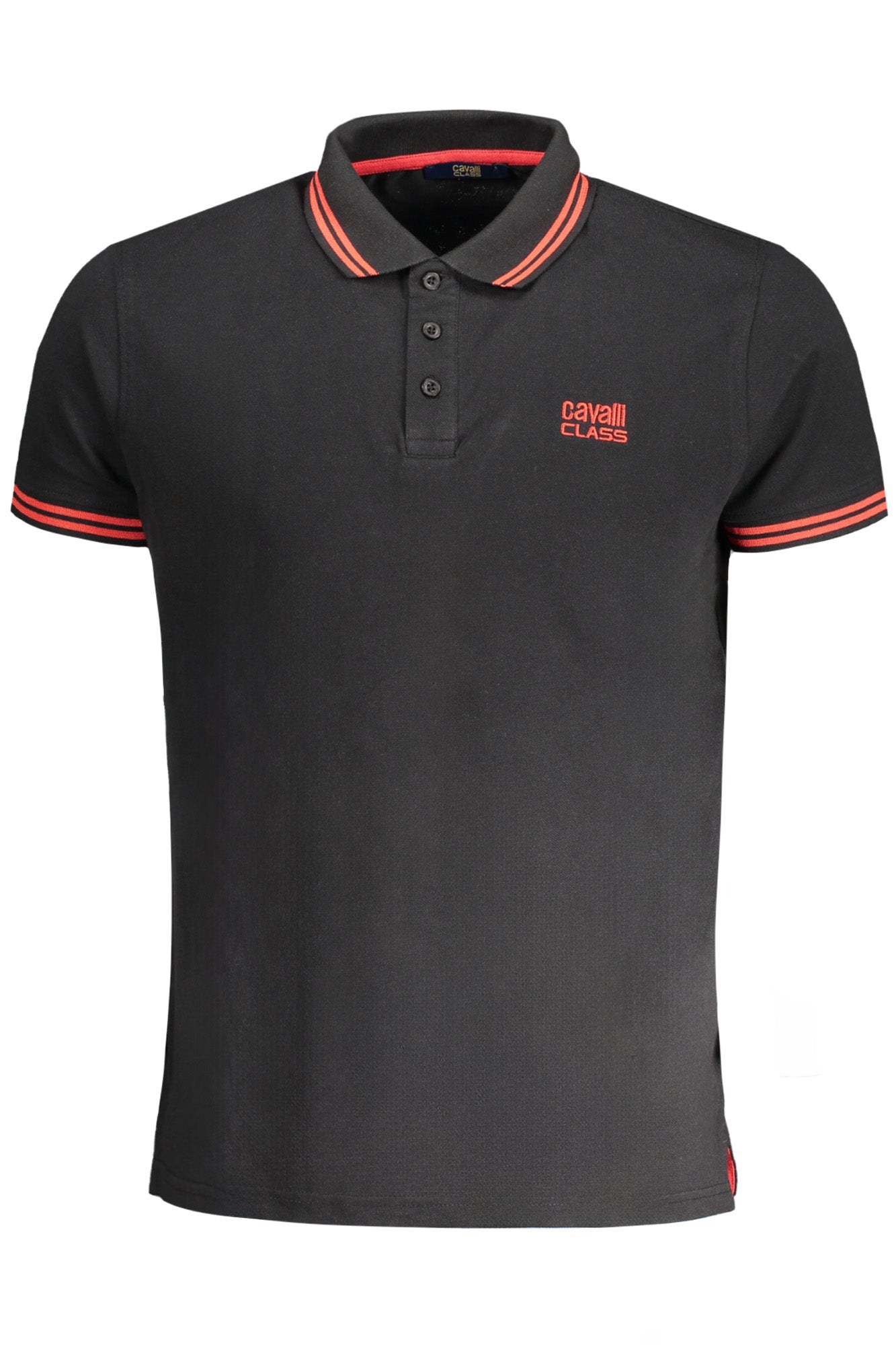CAVALLI CLASS Polo Shirts Black - QXT64YKB002
