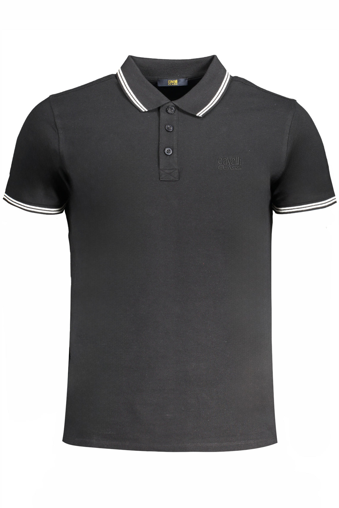 CAVALLI CLASS Polo Shirts Black - QXT64XKB002