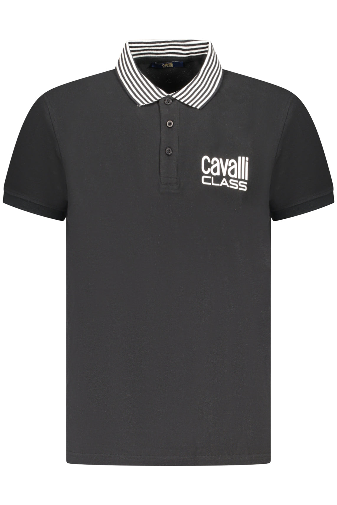 CAVALLI CLASS Polo Shirts Black - TXT64EKB002