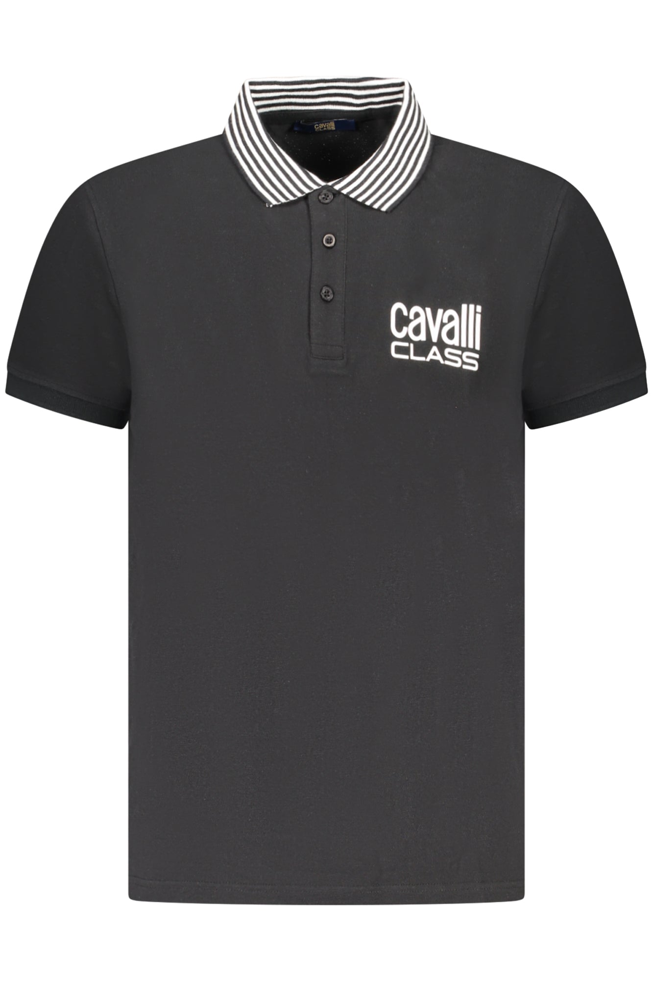 CAVALLI CLASS Polo Shirts Black - TXT64EKB002