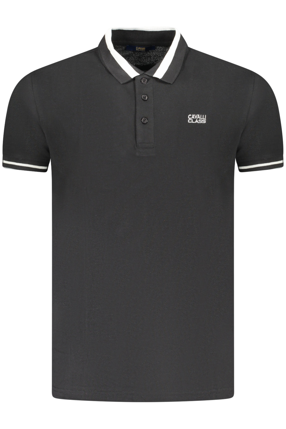 CAVALLI CLASS Polo Shirts Black - TXT64RKB002