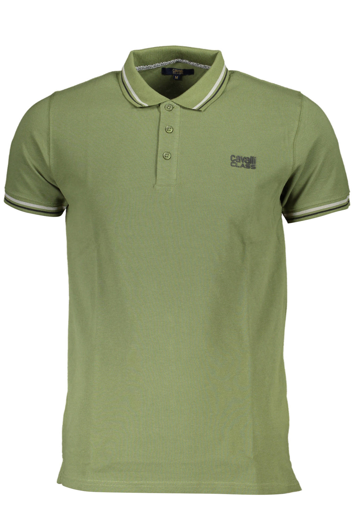 CAVALLI CLASS Polo Shirts Green - QXT64TKB002