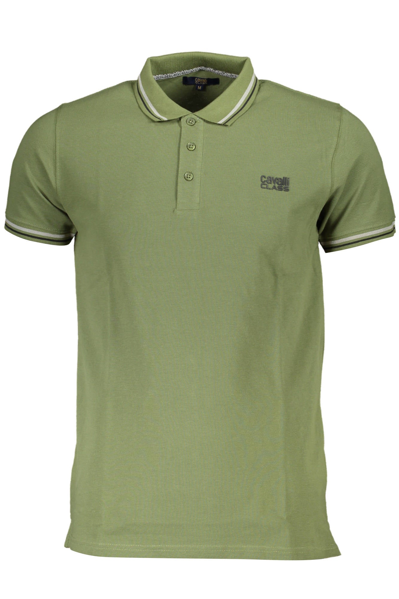 CAVALLI CLASS Polo Shirts Green - QXT64TKB002