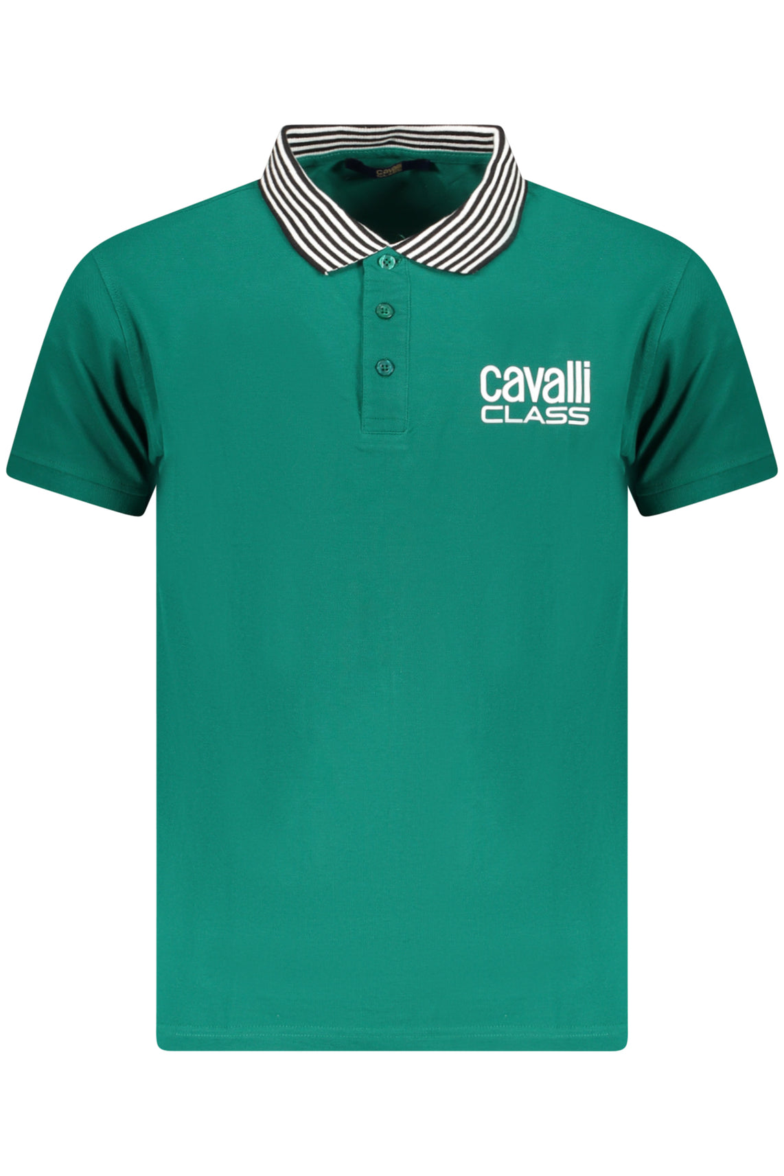 CAVALLI CLASS Polo Shirts Green - TXT64EKB002