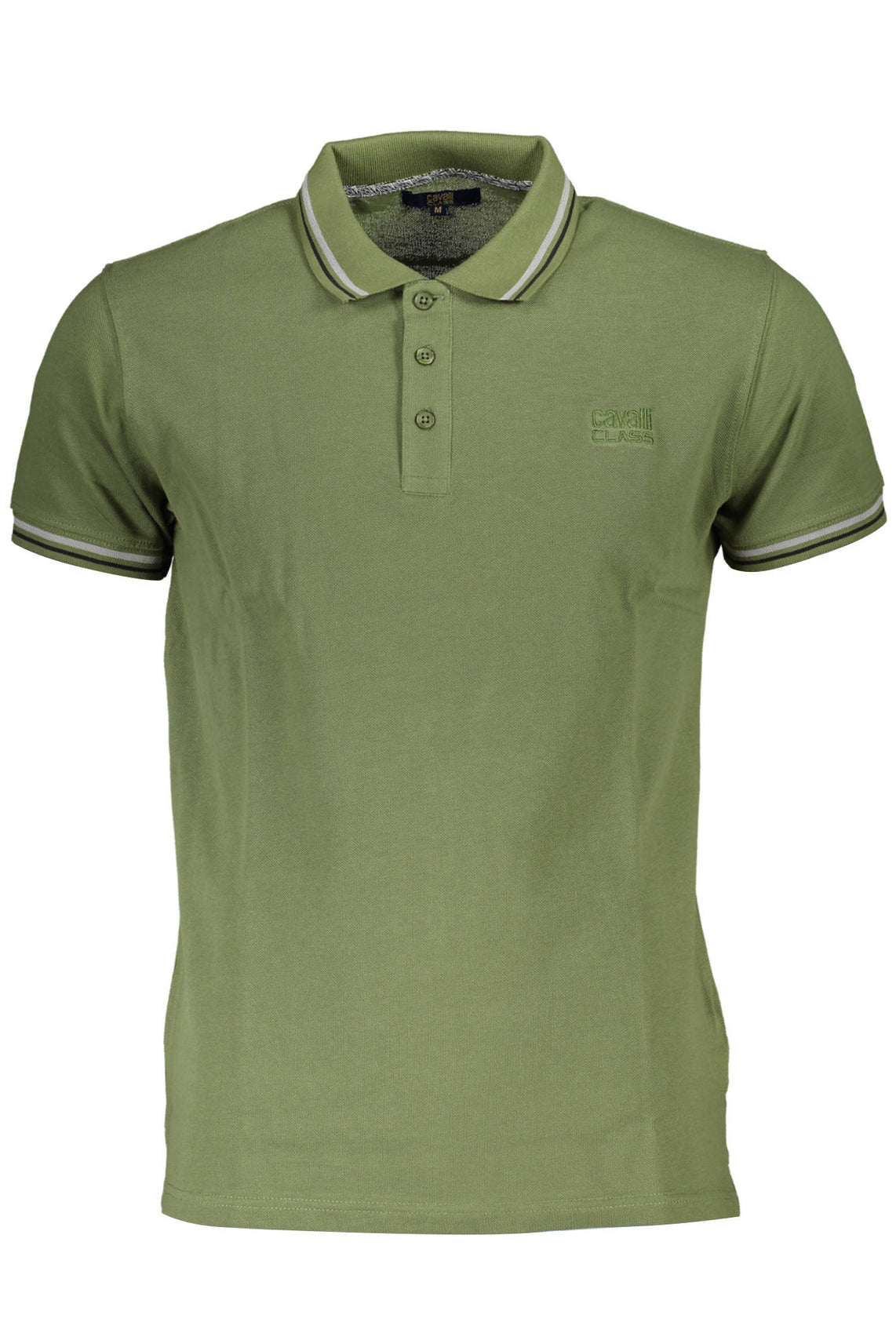 CAVALLI CLASS Polo Shirts Green - QXT64SKB002