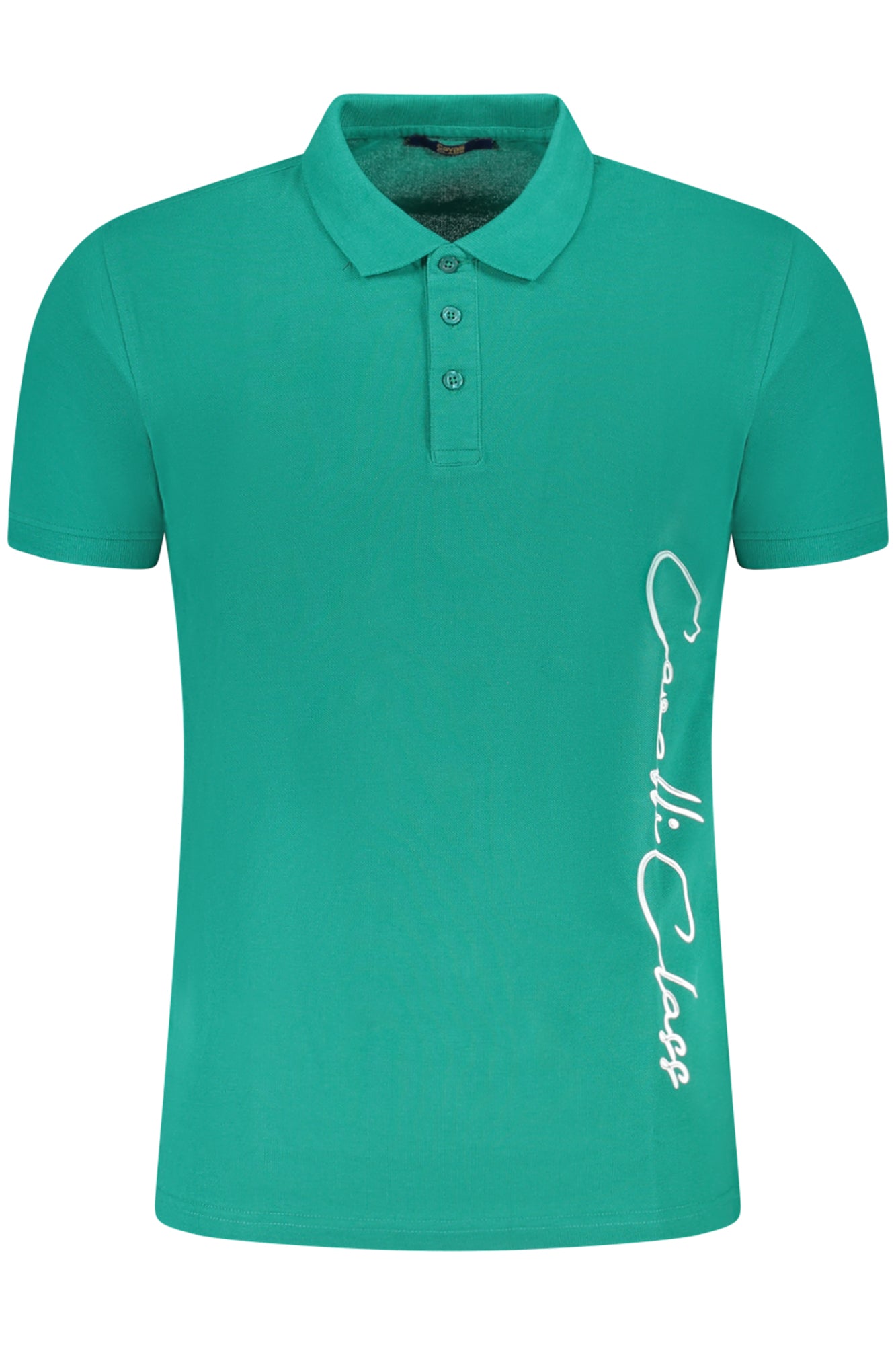 CAVALLI CLASS Polo Shirts Green - TXT64FJD060