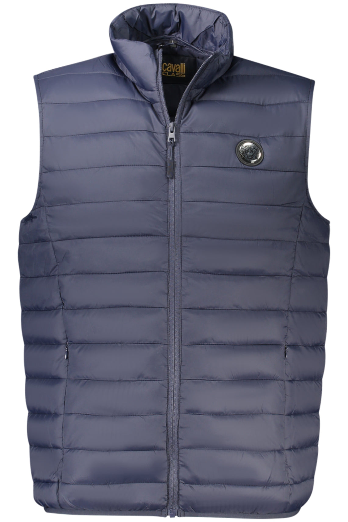 CAVALLI CLASS Sleeveless Jacket Blue - TXT40USB049
