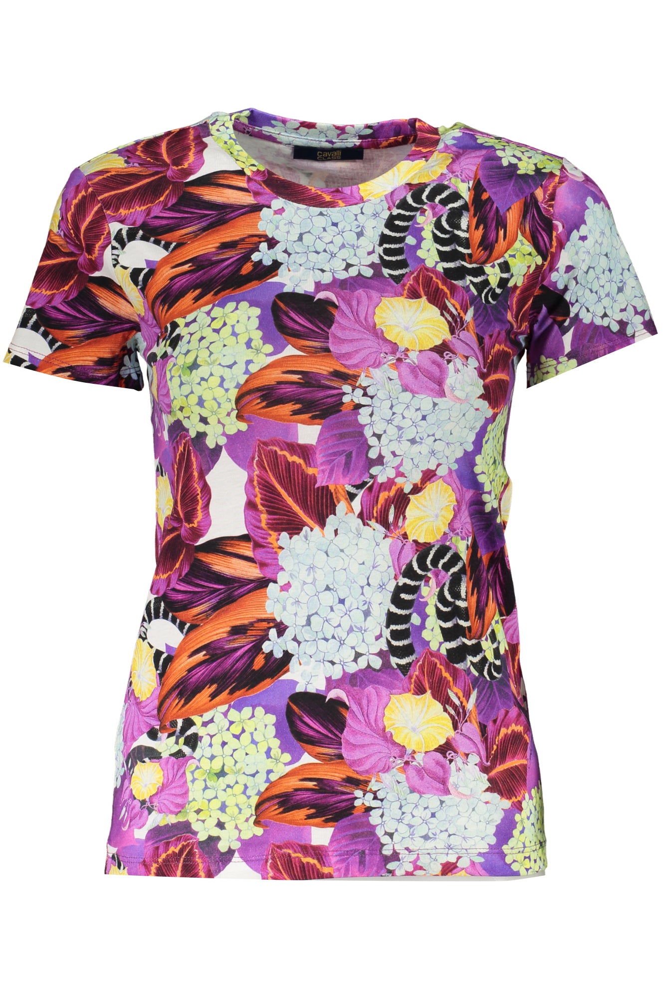 CAVALLI CLASS T-Shirts Purple - RXT62EJFH72