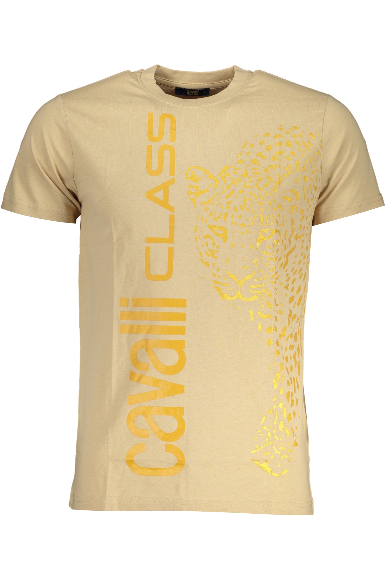 CAVALLI CLASS T-Shirts Beige - QXT62RJD060