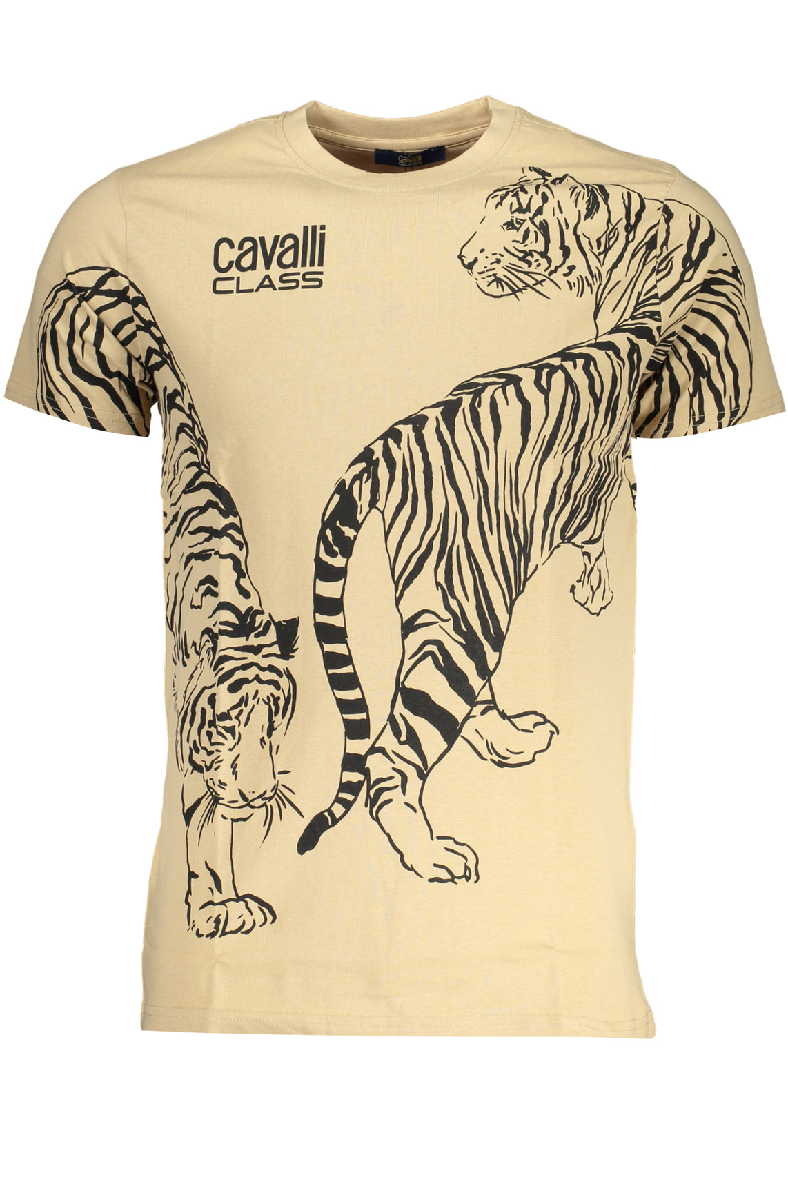 CAVALLI CLASS T-Shirts Beige - QXT62SJD060
