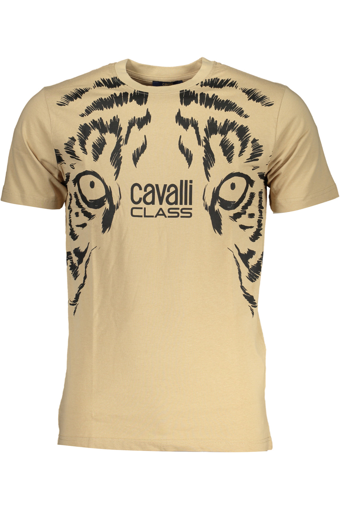 CAVALLI CLASS T-Shirts Beige - QXT62UJD060