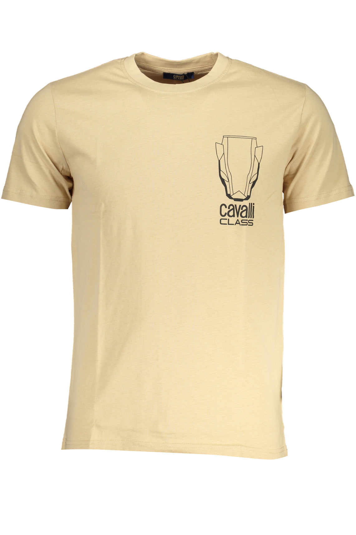 CAVALLI CLASS T-Shirts Beige - QXT62WJD060