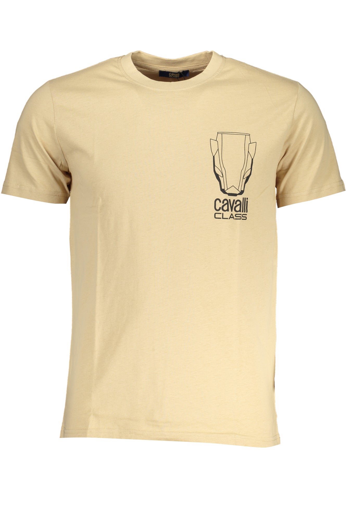 CAVALLI CLASS T-Shirts Beige - QXT62WJD060