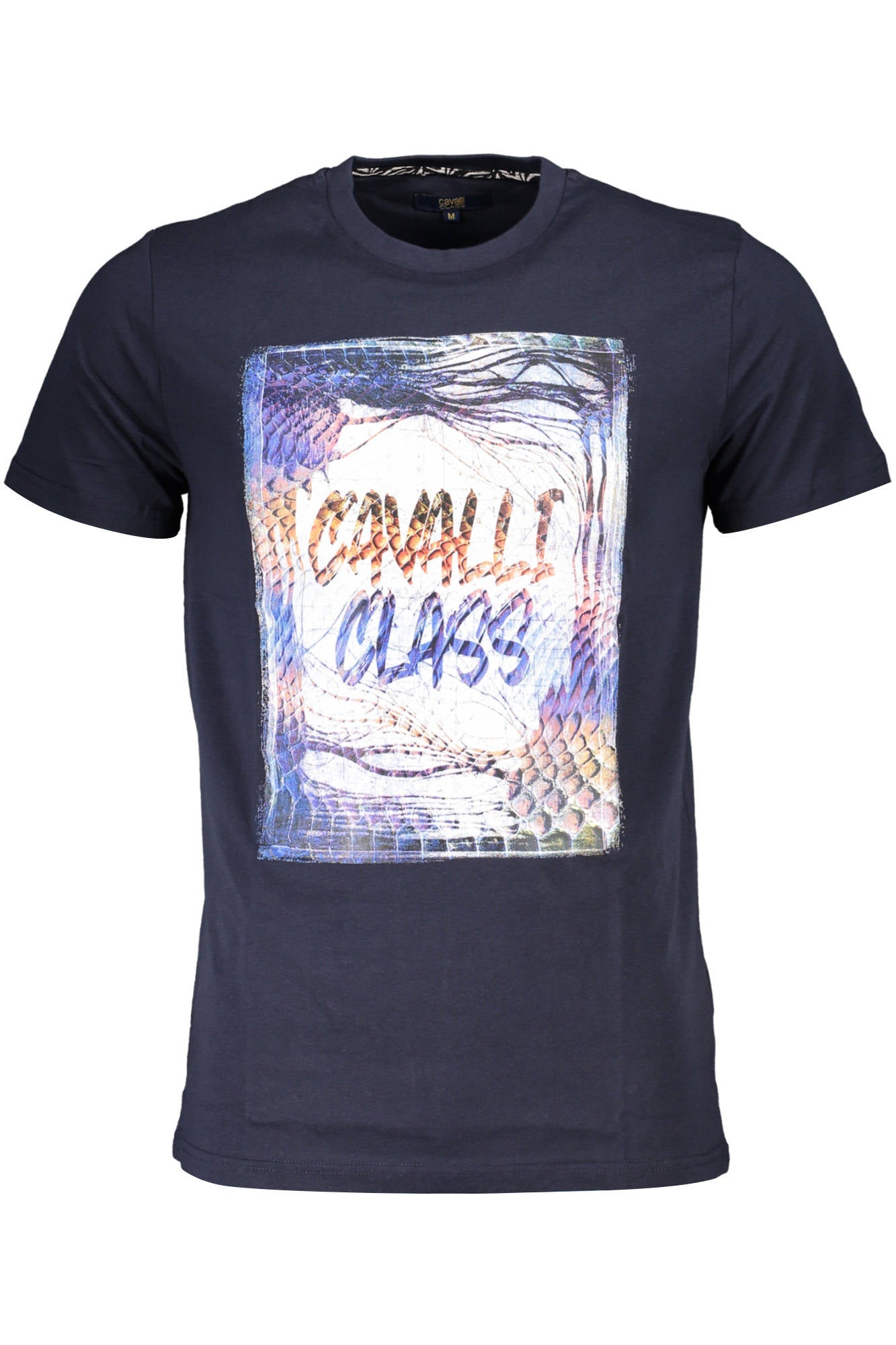 CAVALLI CLASS T-Shirts Blue - QXT61OJD060