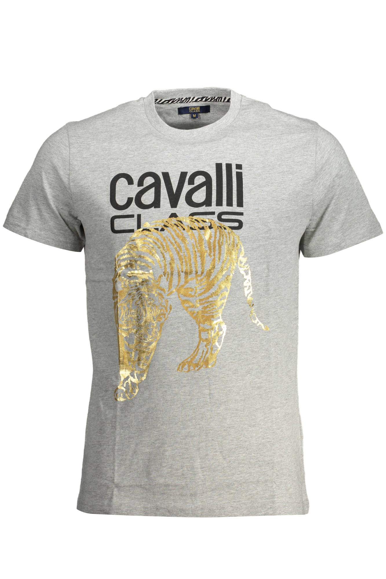 CAVALLI CLASS T-Shirts Grey - QXT061IJD060