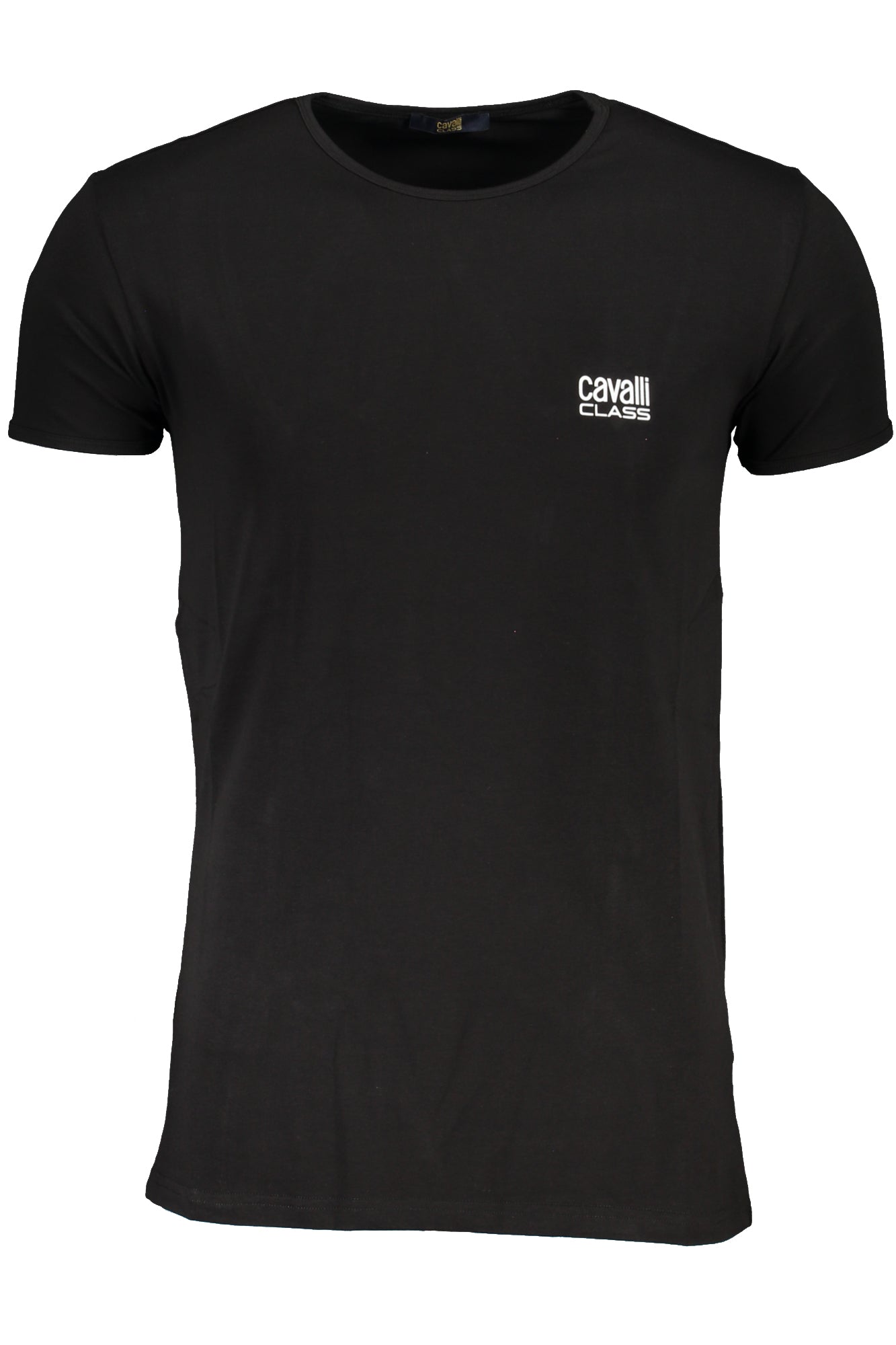 CAVALLI CLASS T-Shirts Black - QXO03AJD003
