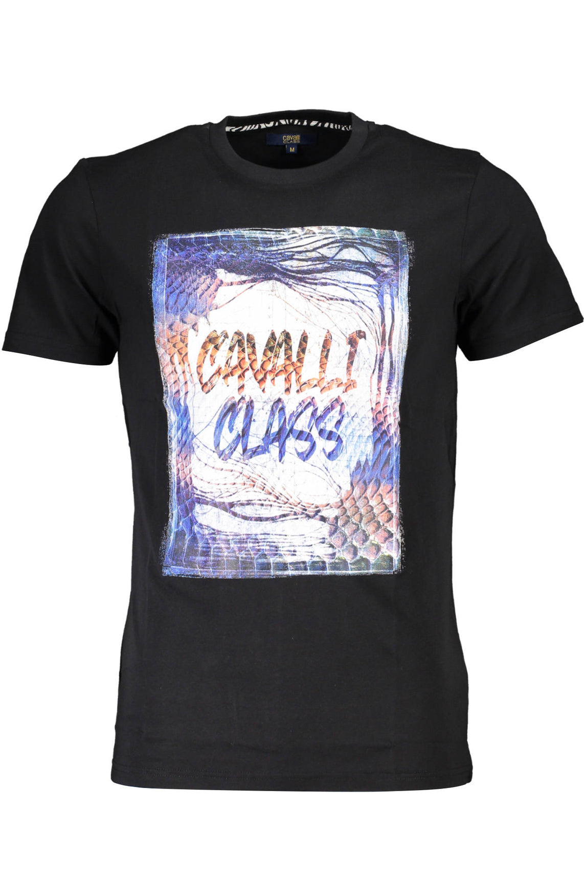 CAVALLI CLASS T-Shirts Black - QXT61OJD060