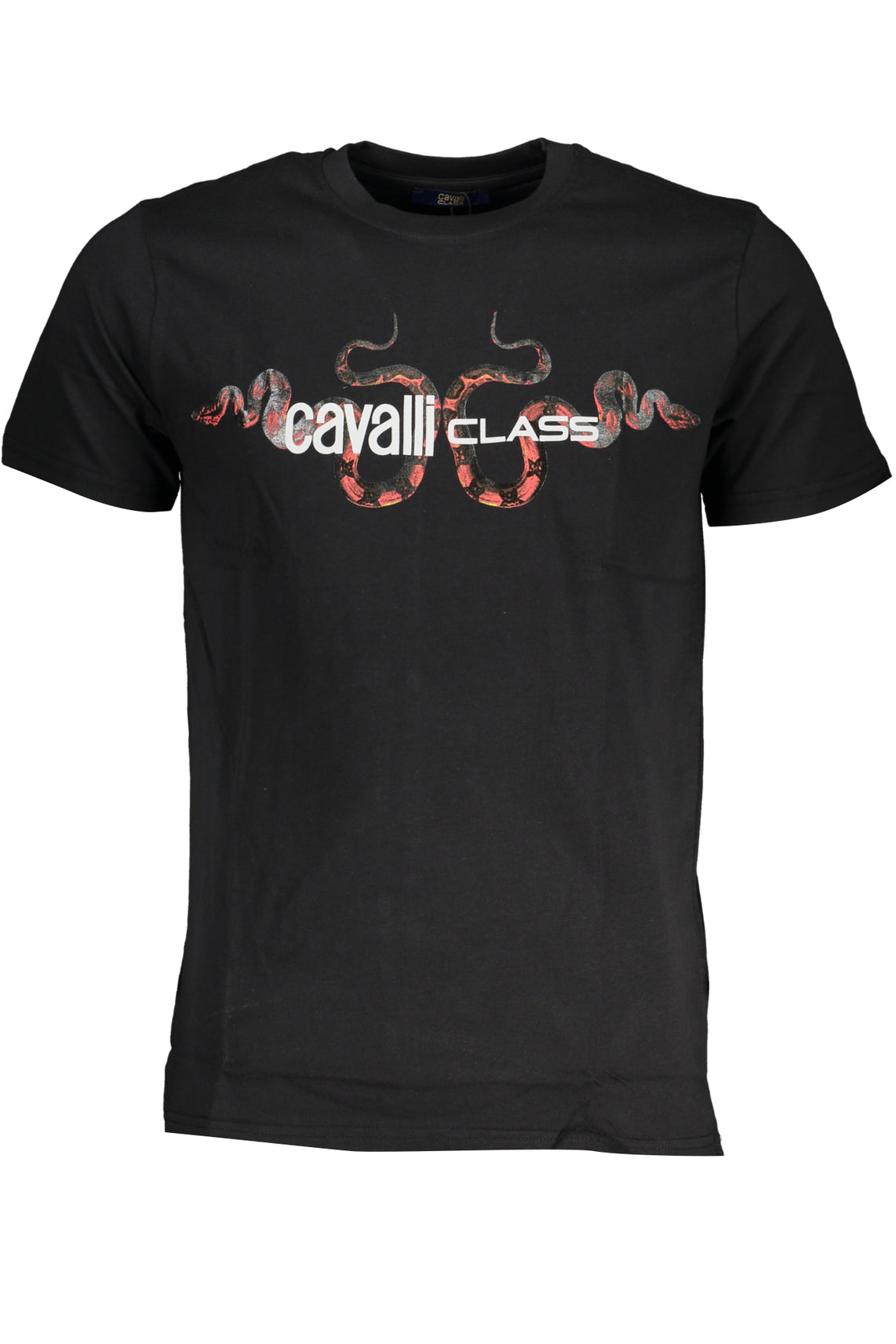 CAVALLI CLASS T-Shirts Black - QXT63GJD060