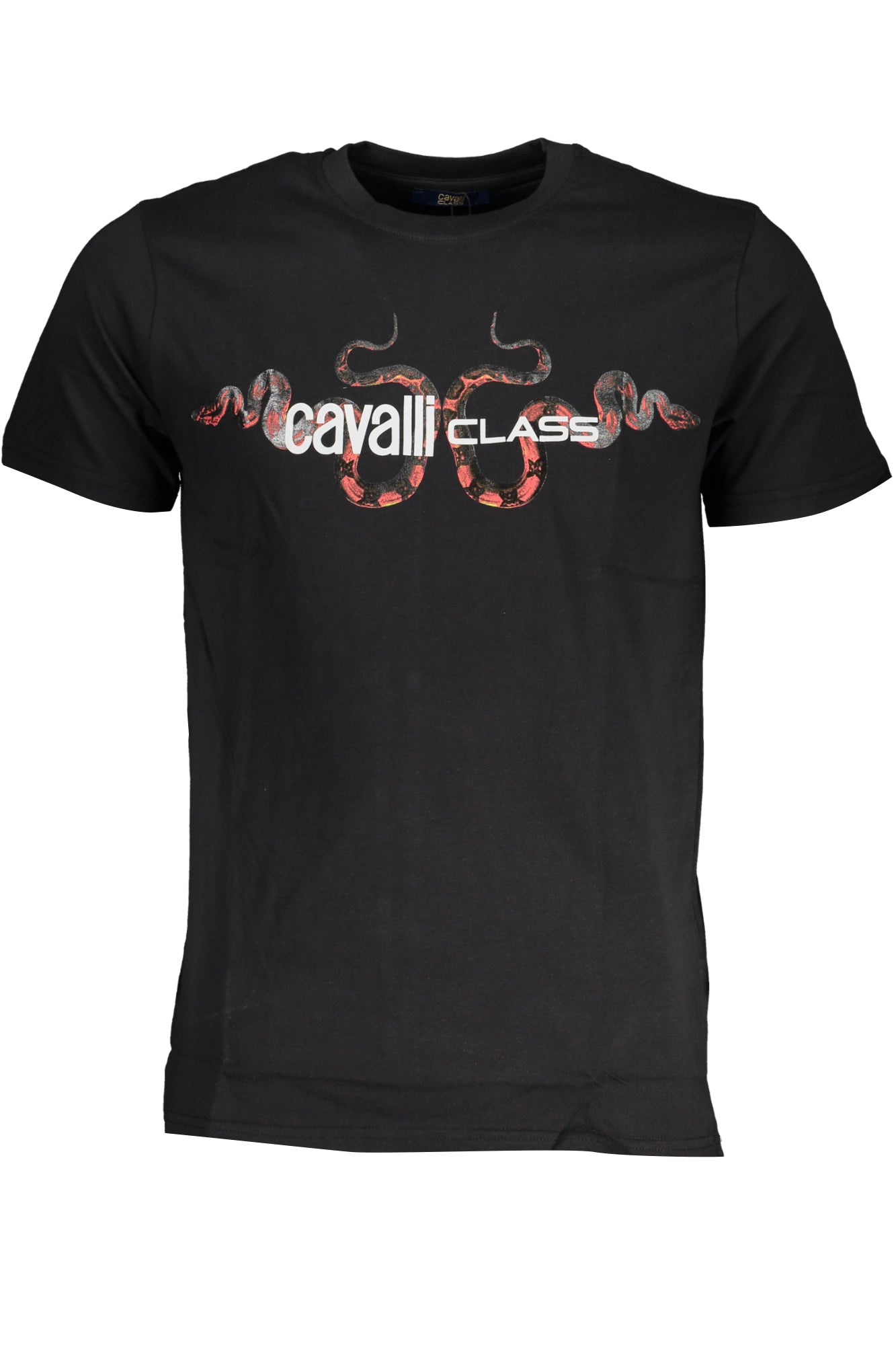 CAVALLI CLASS T-Shirts Black - QXT63GJD060