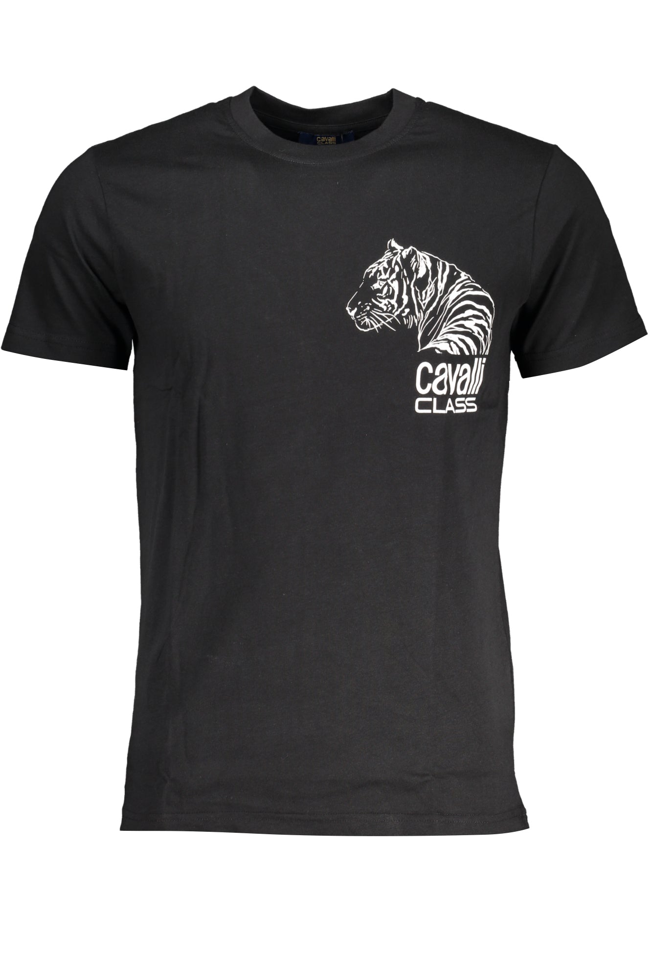 CAVALLI CLASS T-Shirts Black - QXT63EJD060