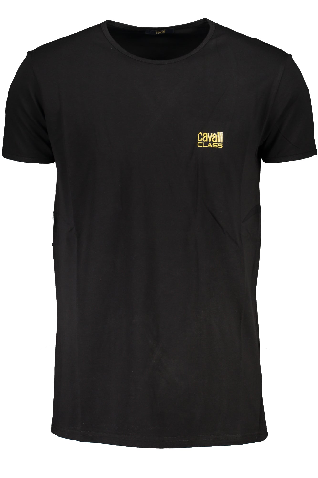 CAVALLI CLASS T-Shirts Black - QXO03DJD003