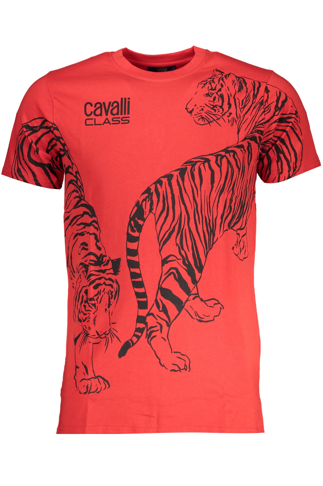 CAVALLI CLASS T-Shirts Red - QXT62SJD060