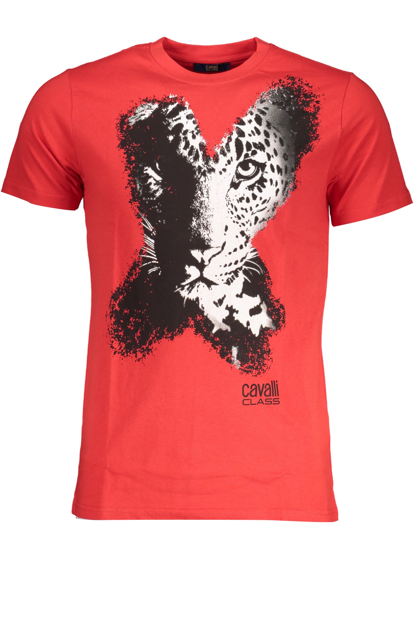 CAVALLI CLASS T-Shirts Red - QXT63AJD060