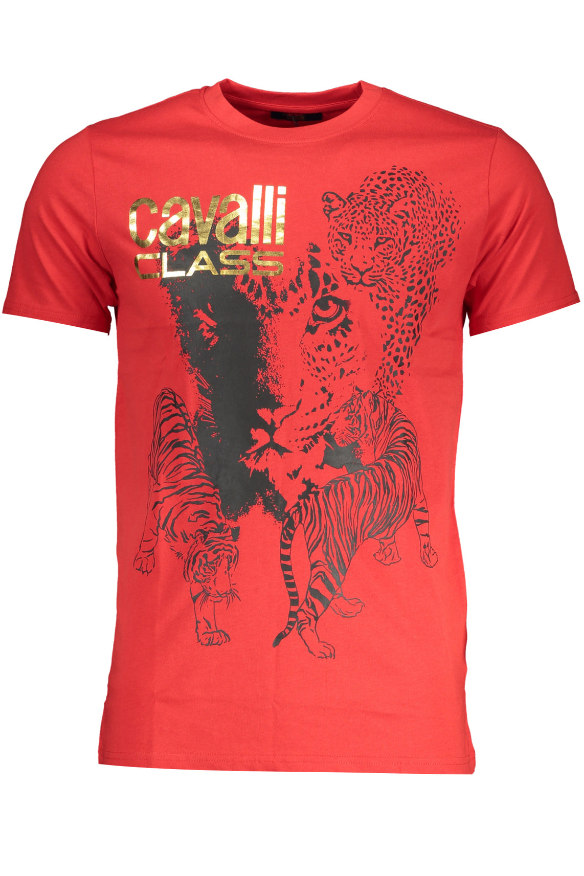 CAVALLI CLASS T-Shirts Red - QXT63BJD060