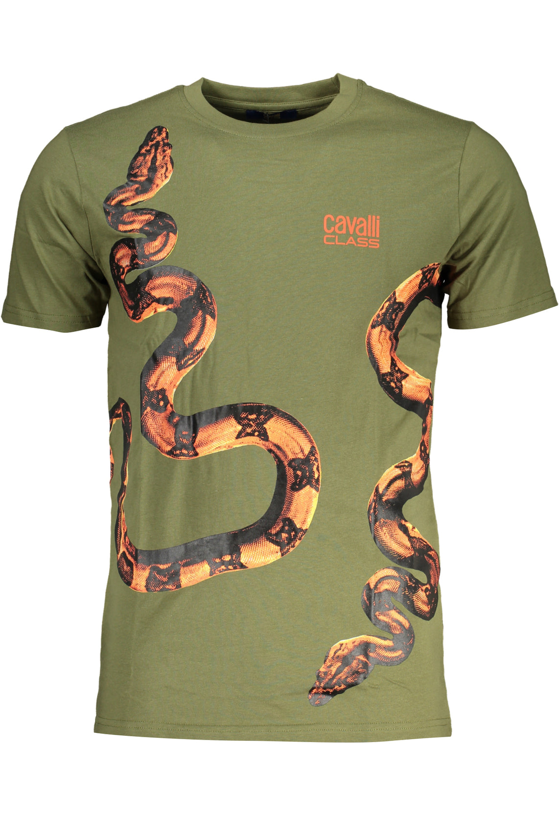 CAVALLI CLASS T-Shirts Green - QXT63CJD060