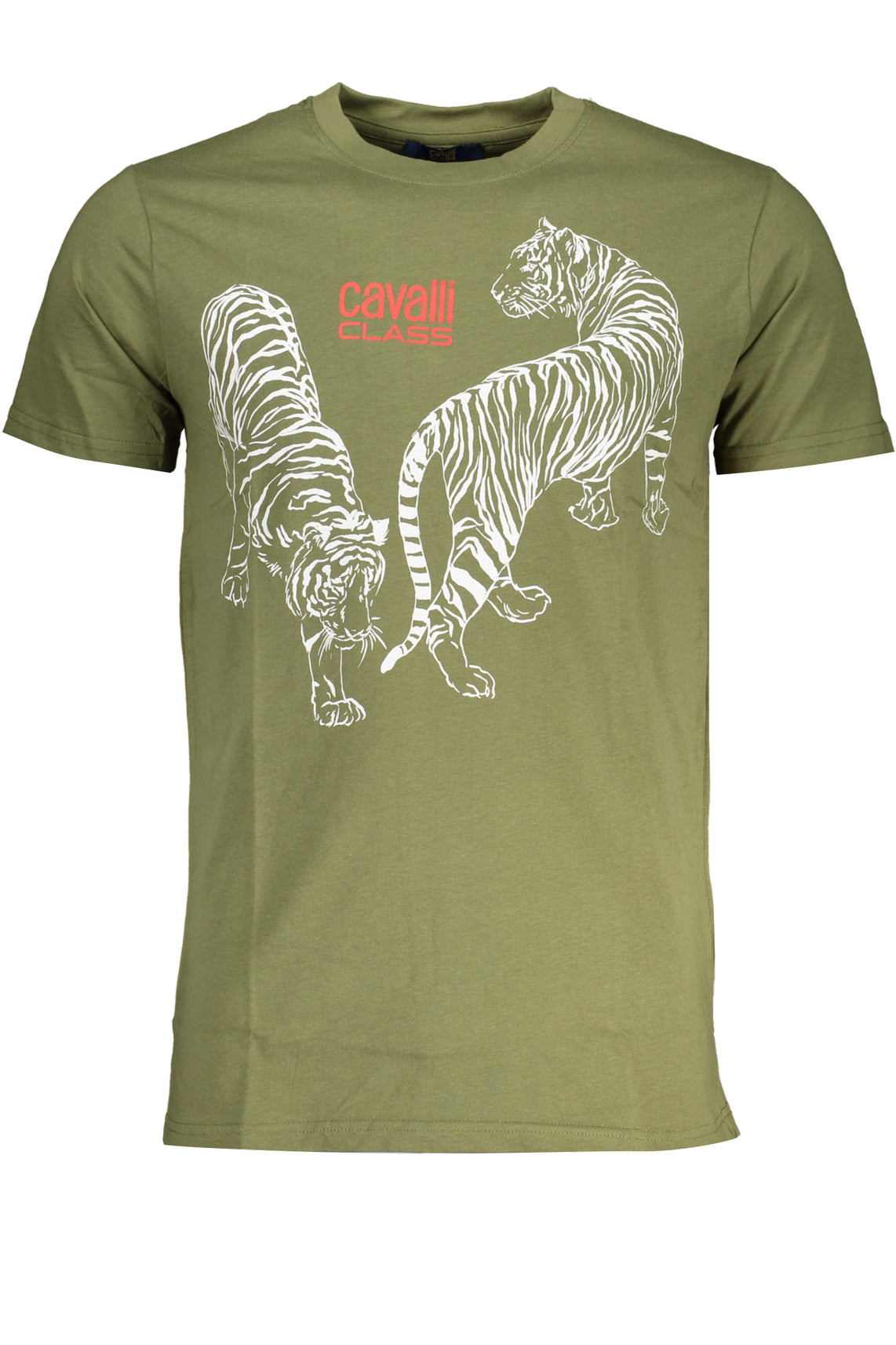 CAVALLI CLASS T-Shirts Green - QXT62YJD060