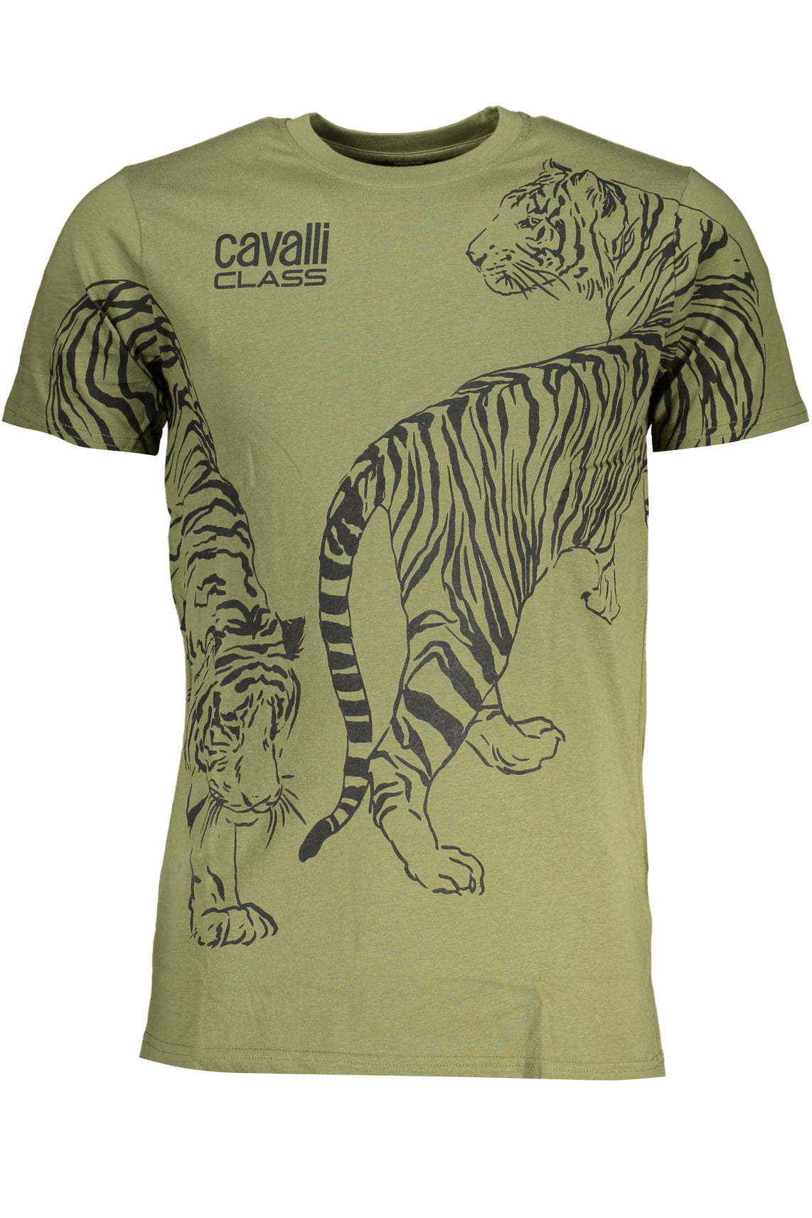 CAVALLI CLASS T-Shirts Green - QXT62SJD060