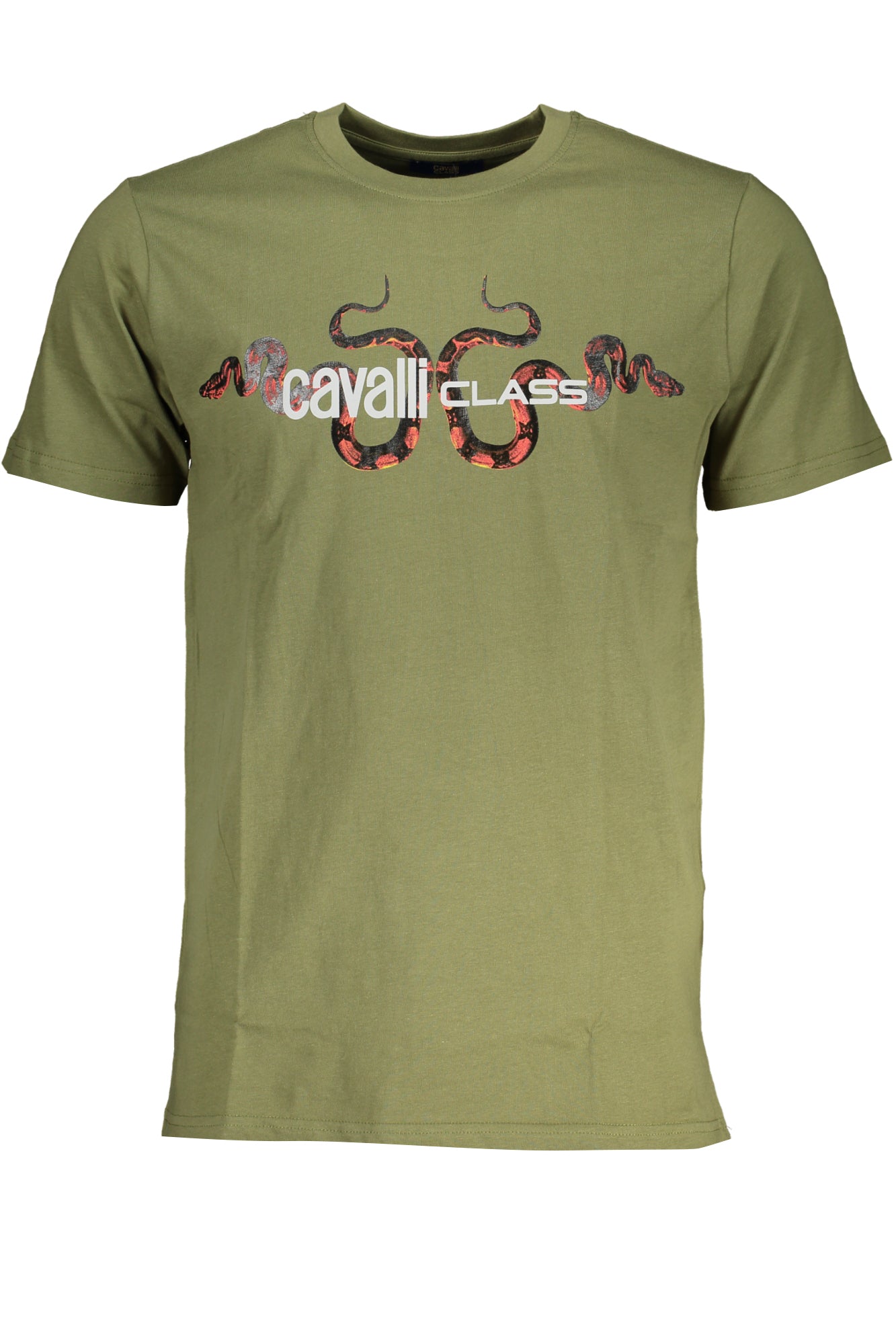 CAVALLI CLASS T-Shirts Green - QXT63GJD060