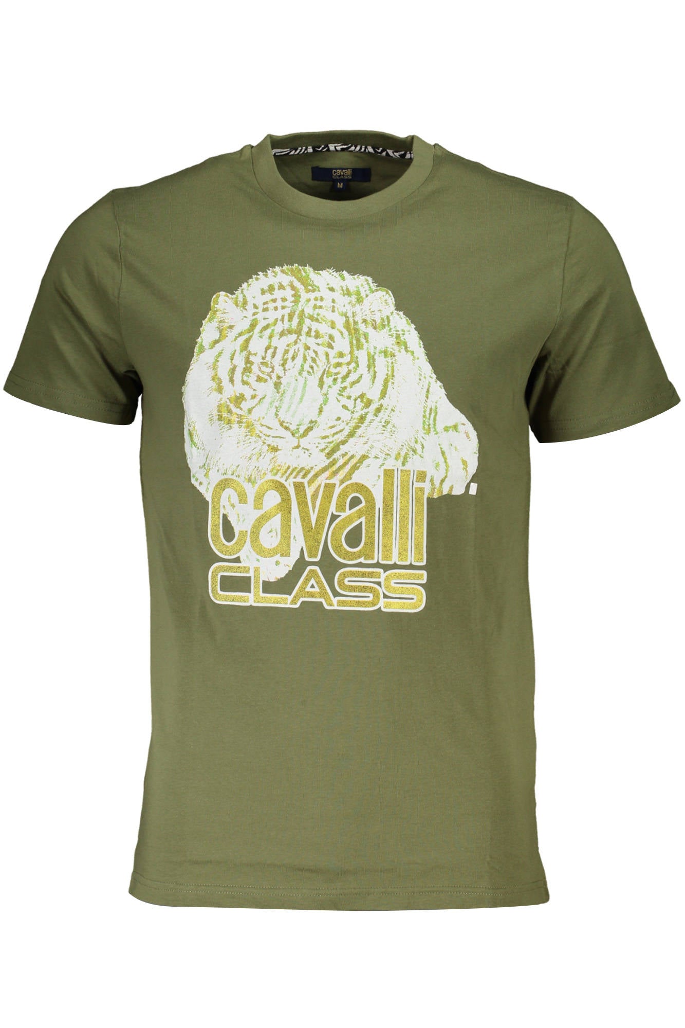 CAVALLI CLASS T-Shirts Green - QXT61W-JD060