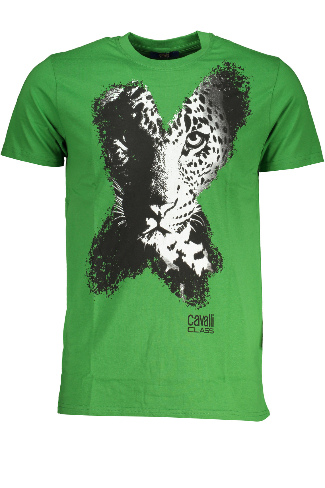 CAVALLI CLASS T-Shirts Green - QXT63AJD060
