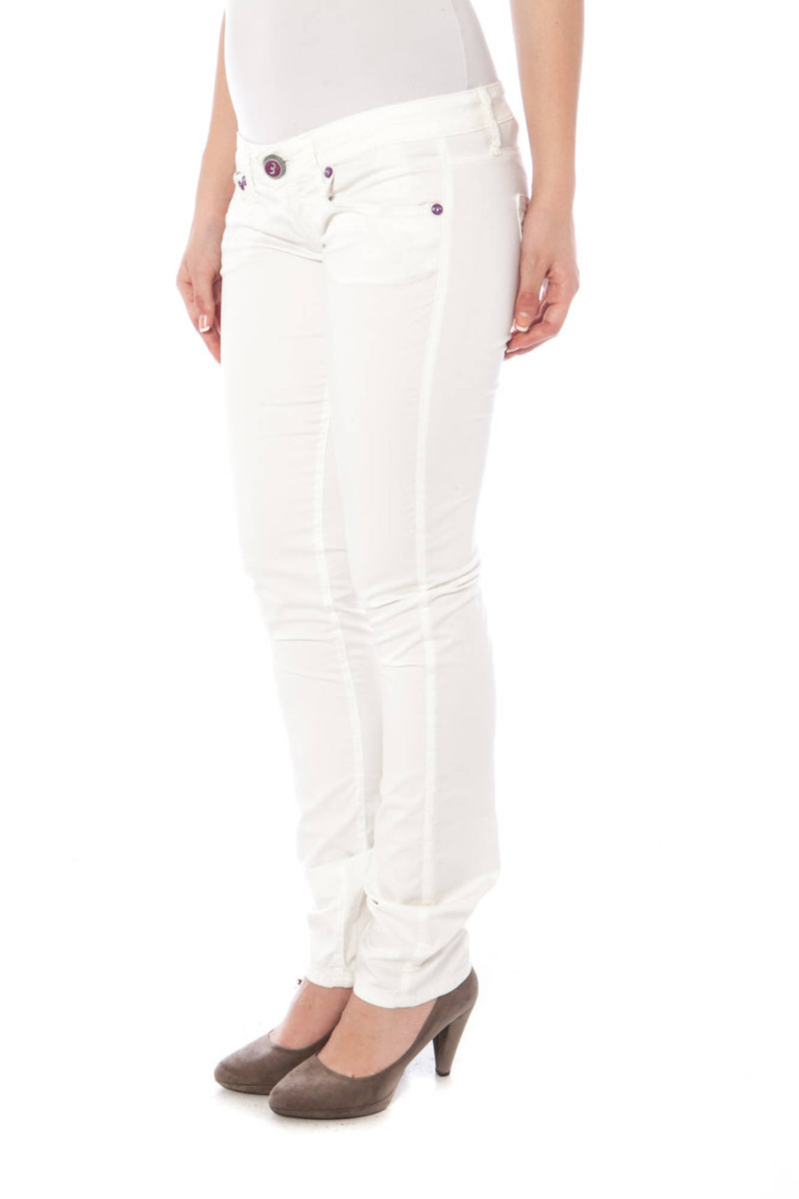 CLINK Trousers Bianco - 5036-NADIRA