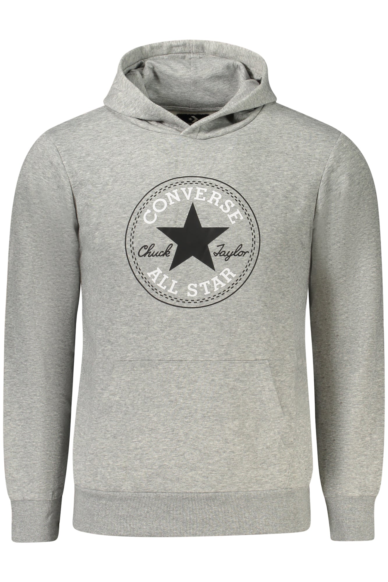 CONVERSE Converse Black Zip-Up Hoodie for Kids - Grigio