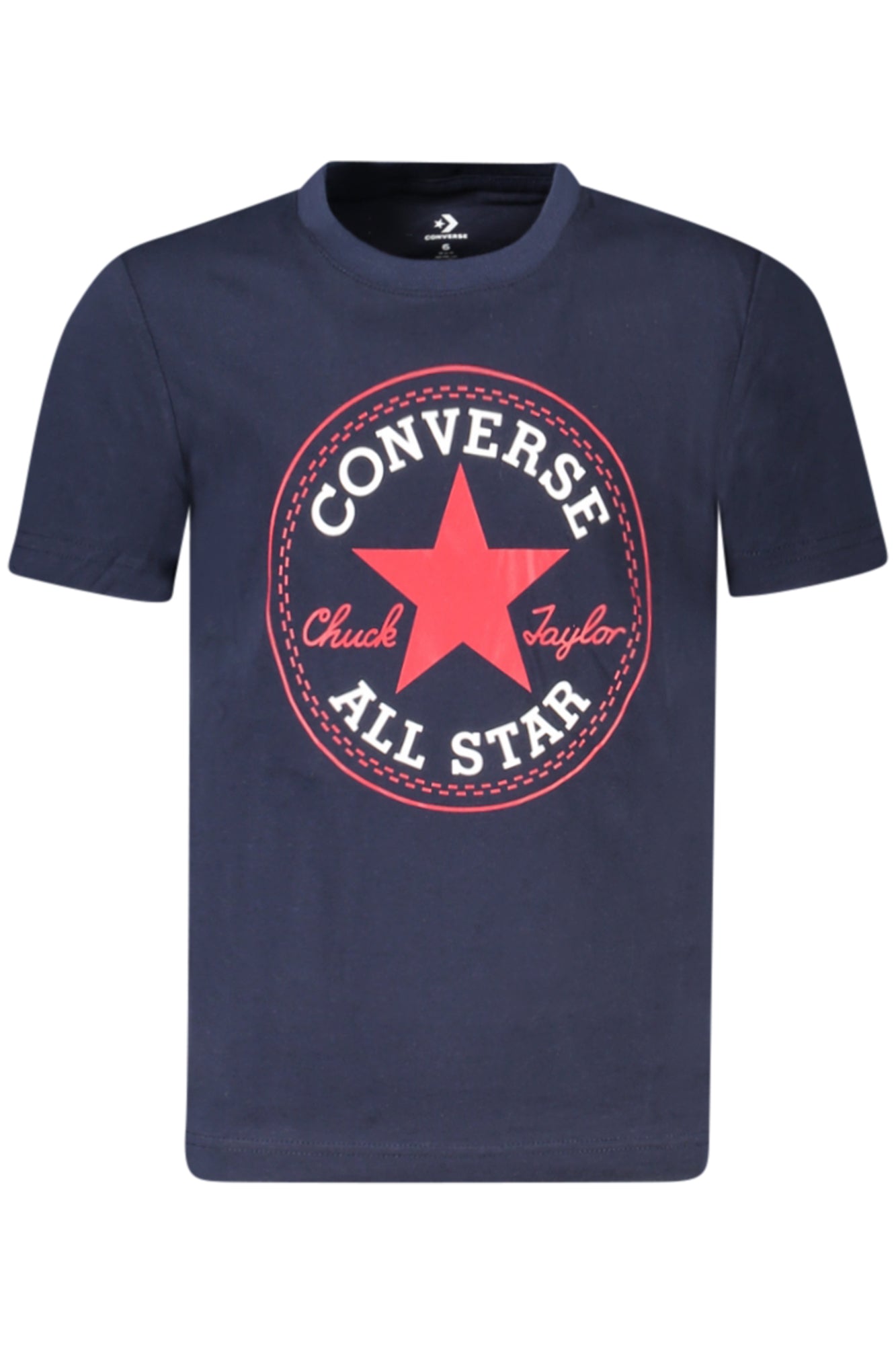 CONVERSE CONVERSE SHORT-SLEEVED T-SHIRT FOR KIDS, BLUE - Blu