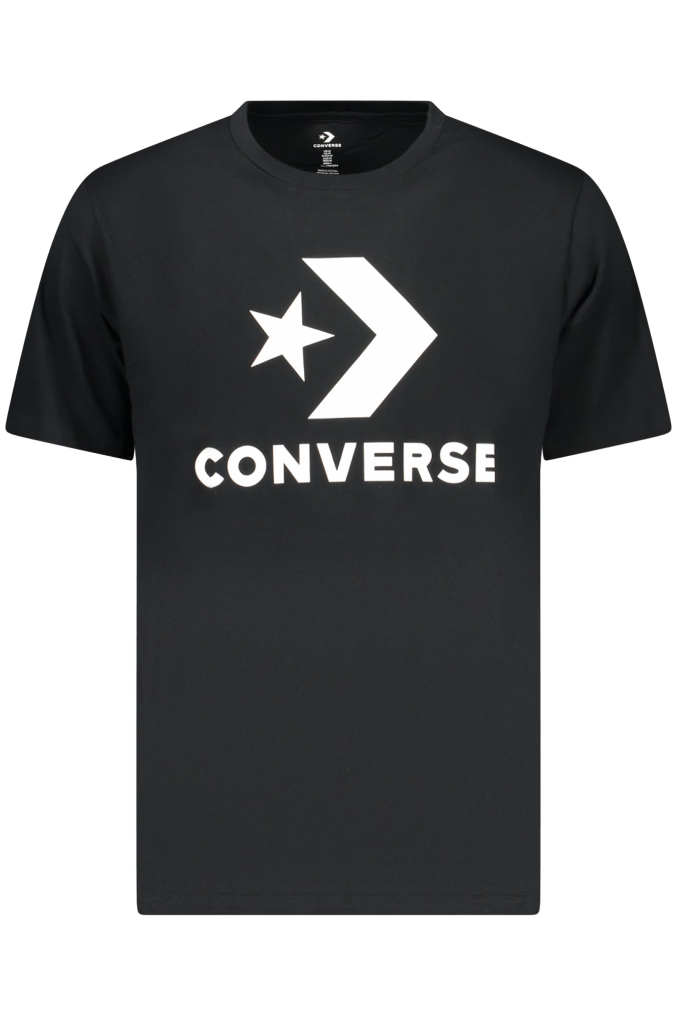 CONVERSE Converse Men's Short-Sleeved T-Shirt, White - Nero