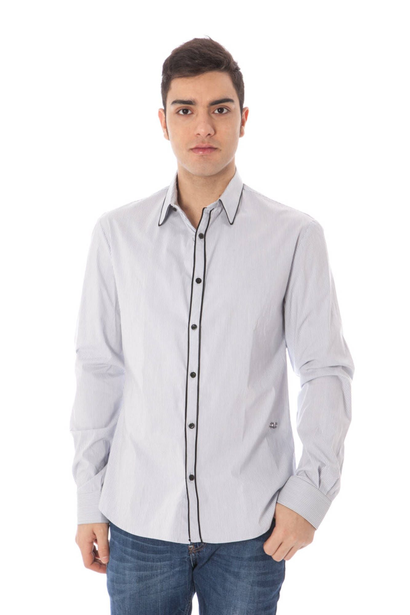 COSTUME NATIONAL Shirts Light Blue - 09-TN2621-48189