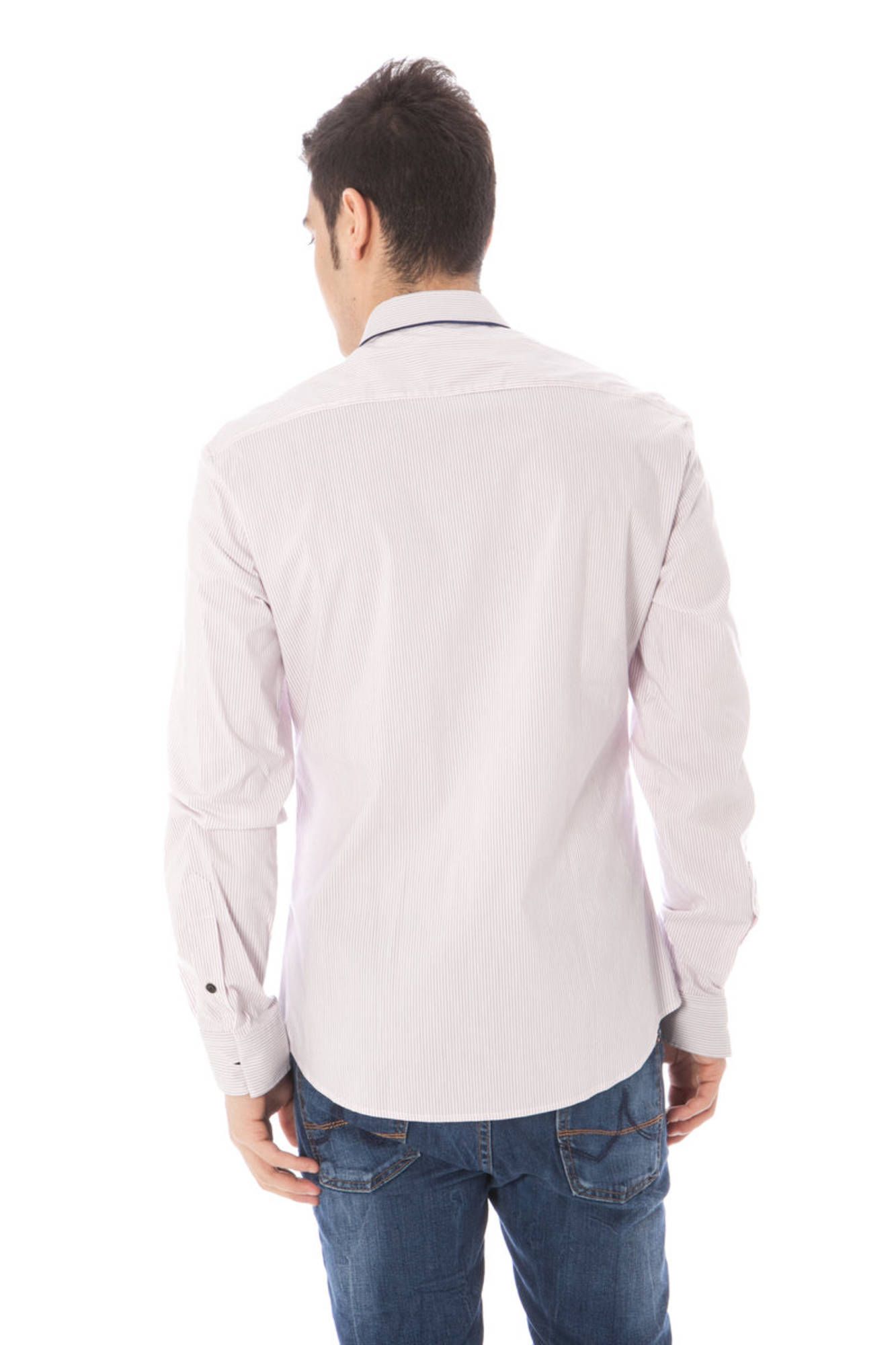 COSTUME NATIONAL COSTUME NATIONAL MEN'S LONG SLEEVE PINK SHIRT - Rosa