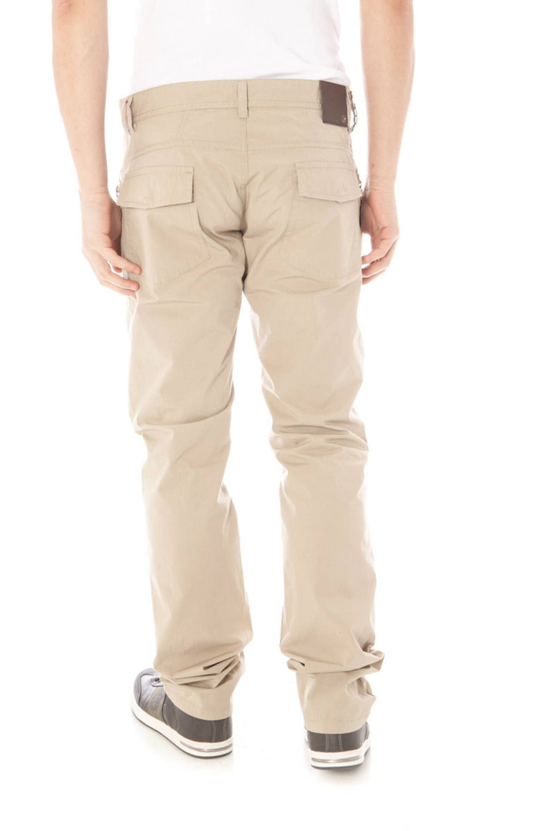 Beige men's trousers