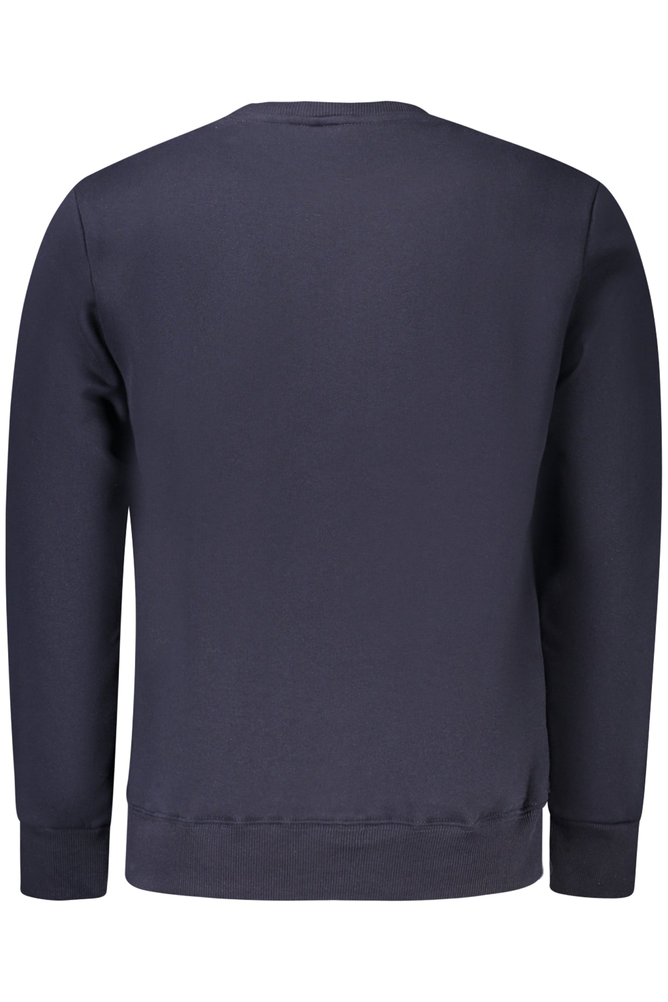 Felpa senza zip uomo blu