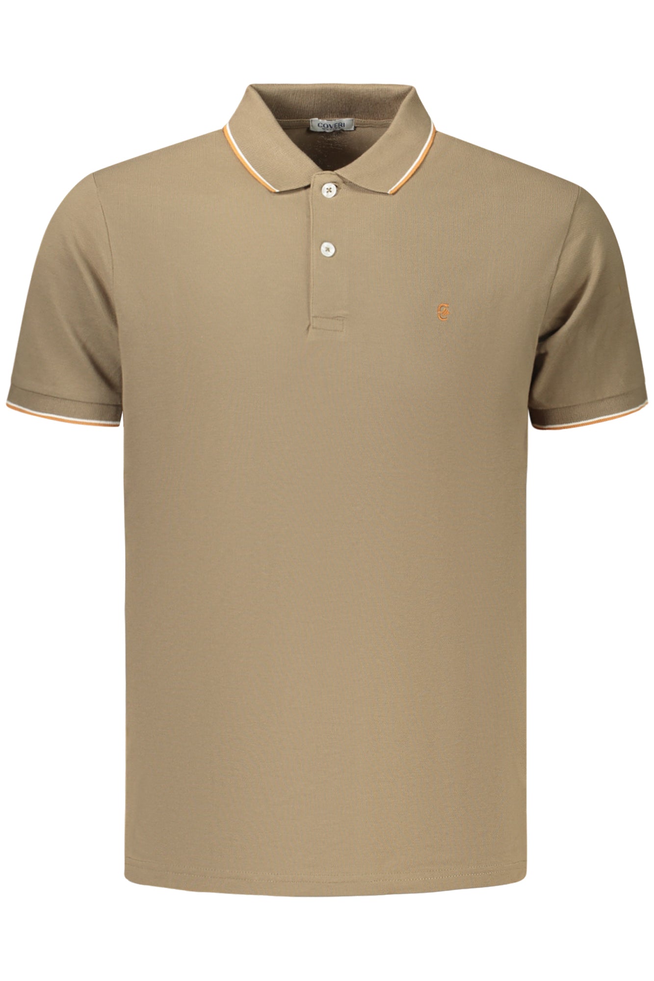 COVERI MOVING Polo Shirts Brown - PQC100