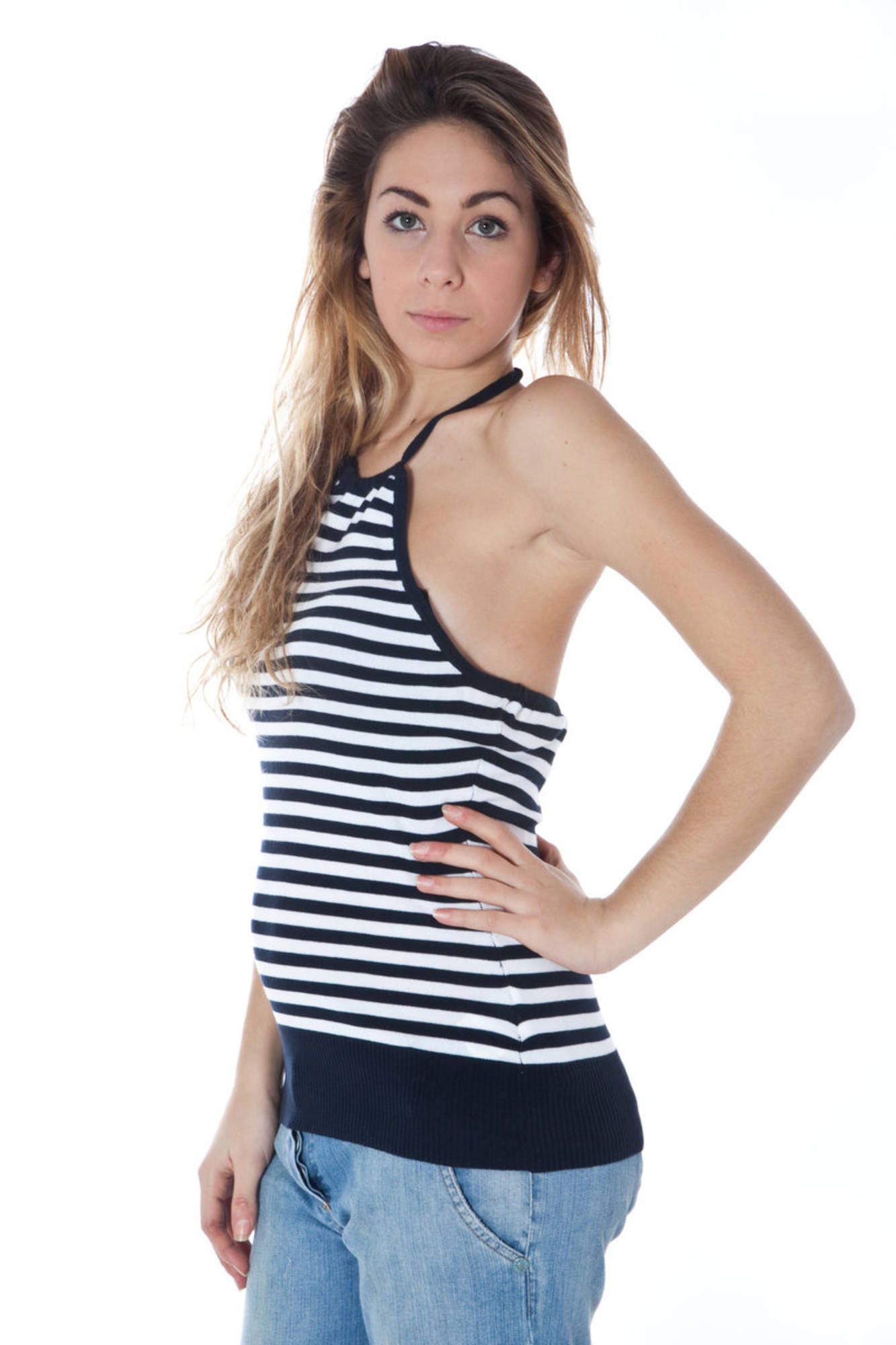 DATCH Tank Tops Blu - C9T7303