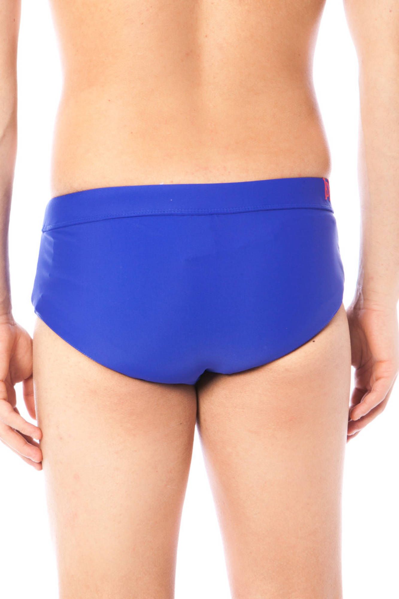 Costume parts under blue man