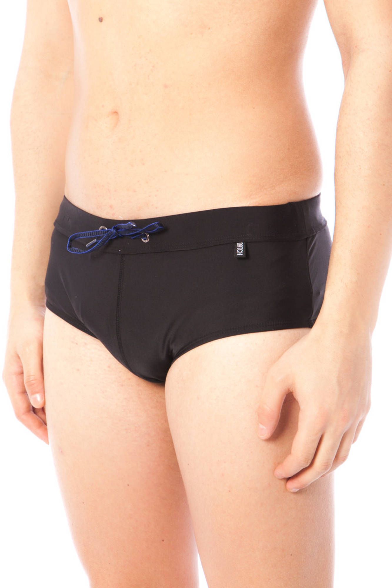 Costume parts under man black