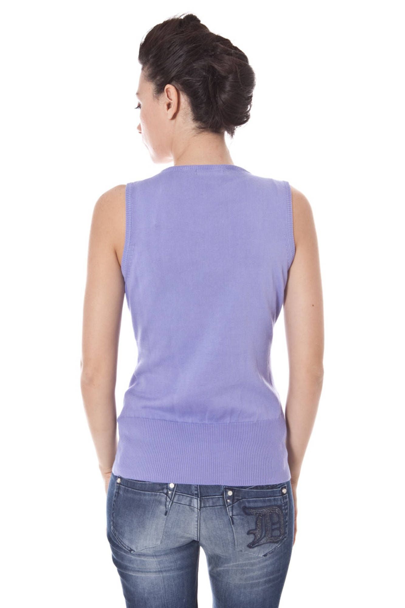 Vest violet woman