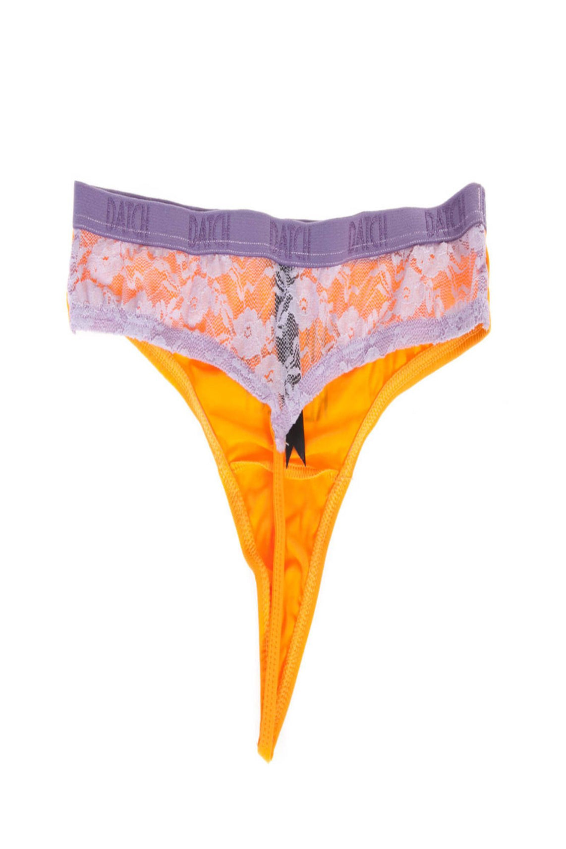 Orange woman thong