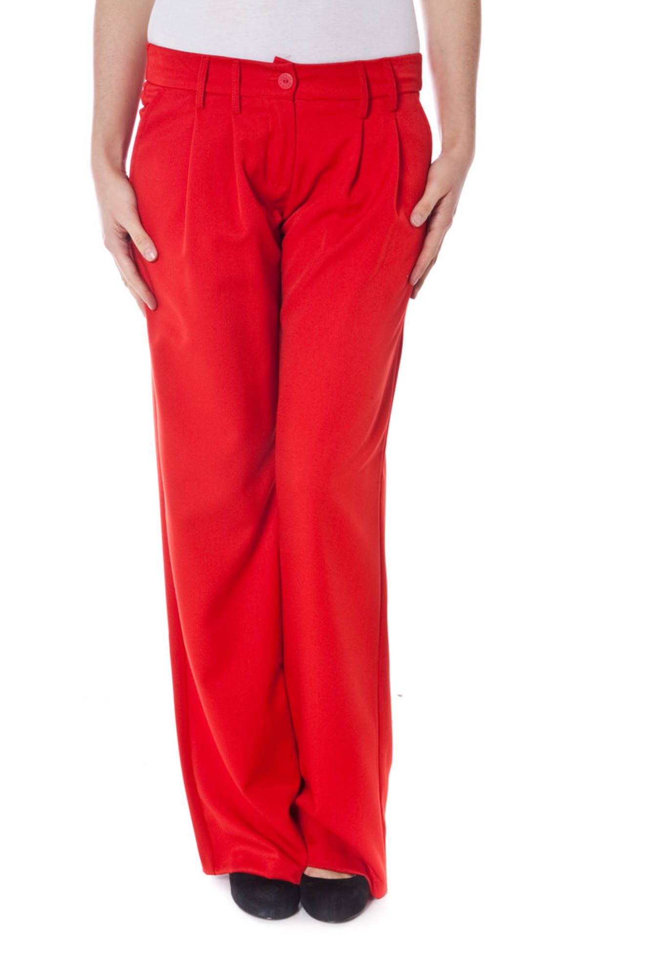 DENNY ROSE Trousers Rosso - 6075